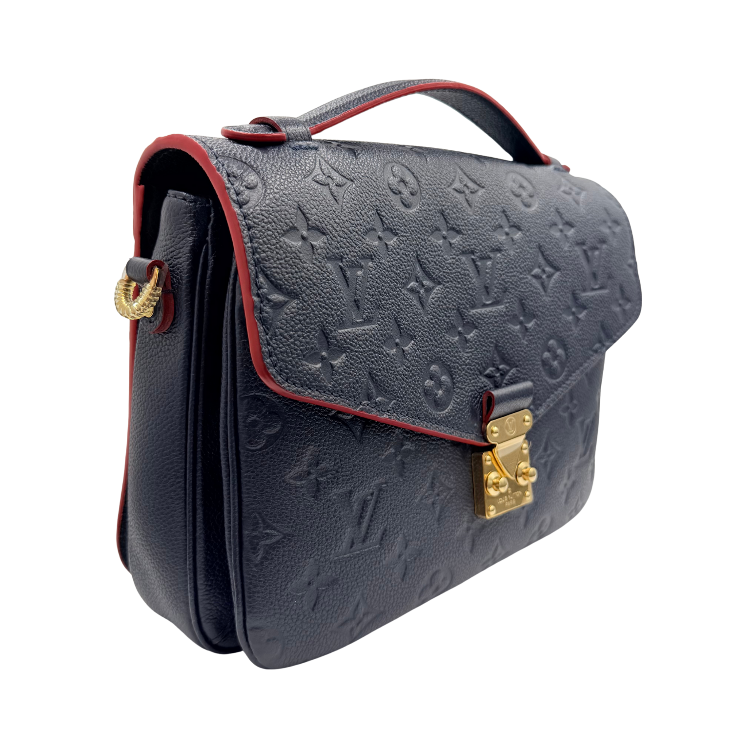 Louis Vuitton Empreinte Pochette Metis Marine Rouge