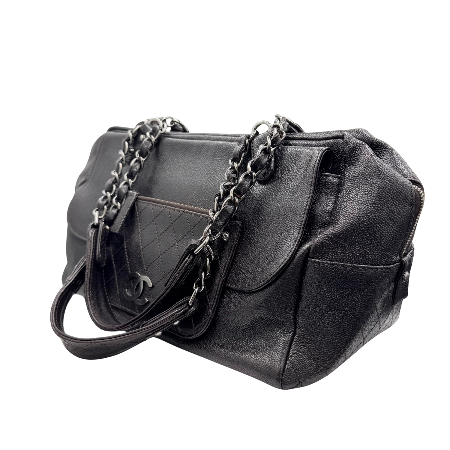 Large Vintage Pocket in the City Brown