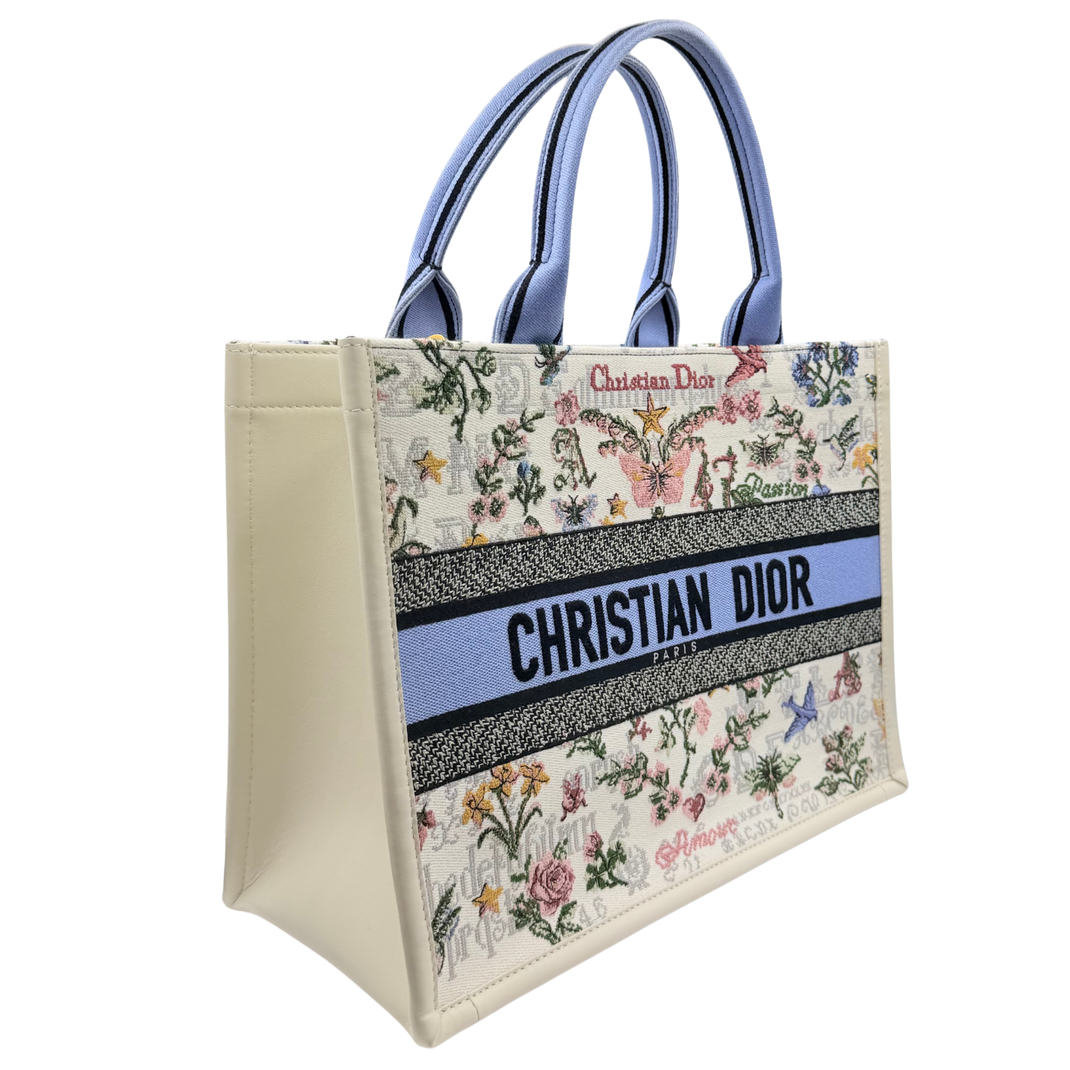 Medium Dioramour 47 Passion Book Tote With Strap and Bucket Hat Set