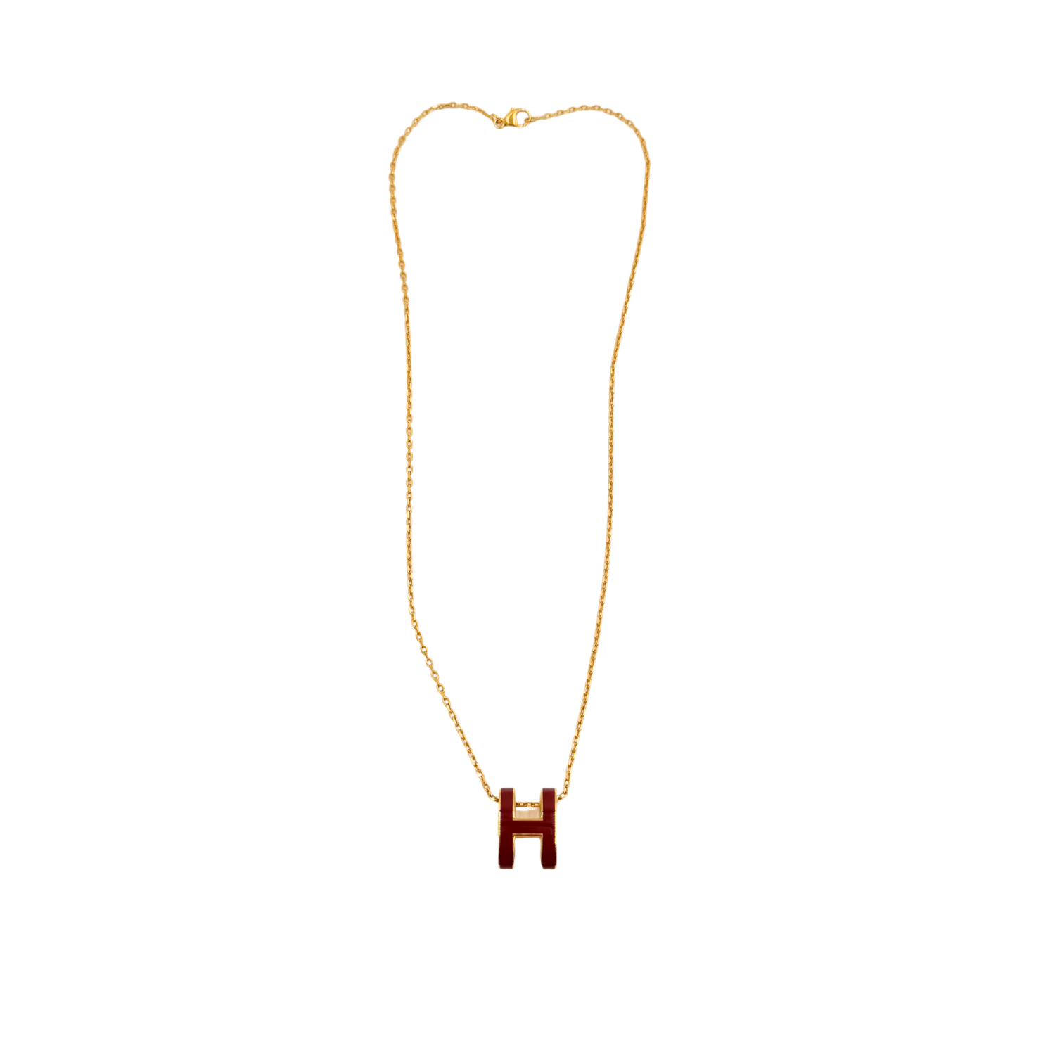 Red H Pop Pendant