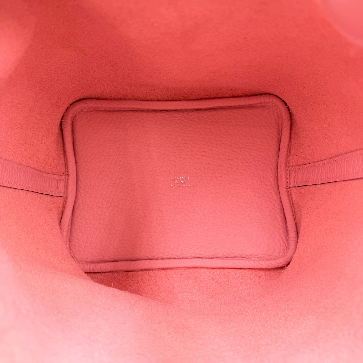 Hermès Picotin Lock 18 Clemence Leather with Palladium Hardware Rose Sakura