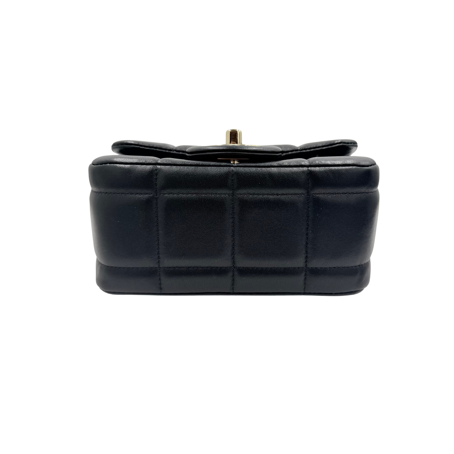 Chanel Limited Lambskin Flap Bag Gold Hardware Black