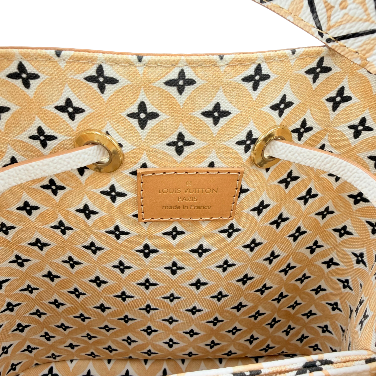 Louis Vuitton Monogram By The Pool 2.0 Neonoe BB Bucket Bag Beige
