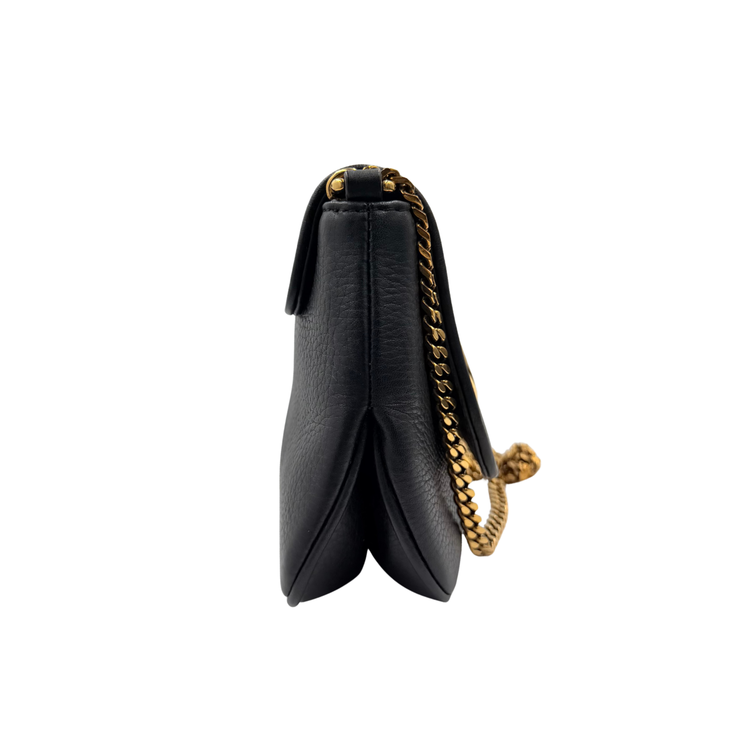 Small Pebbled Calfskin 1973 Shoulder Bag Black