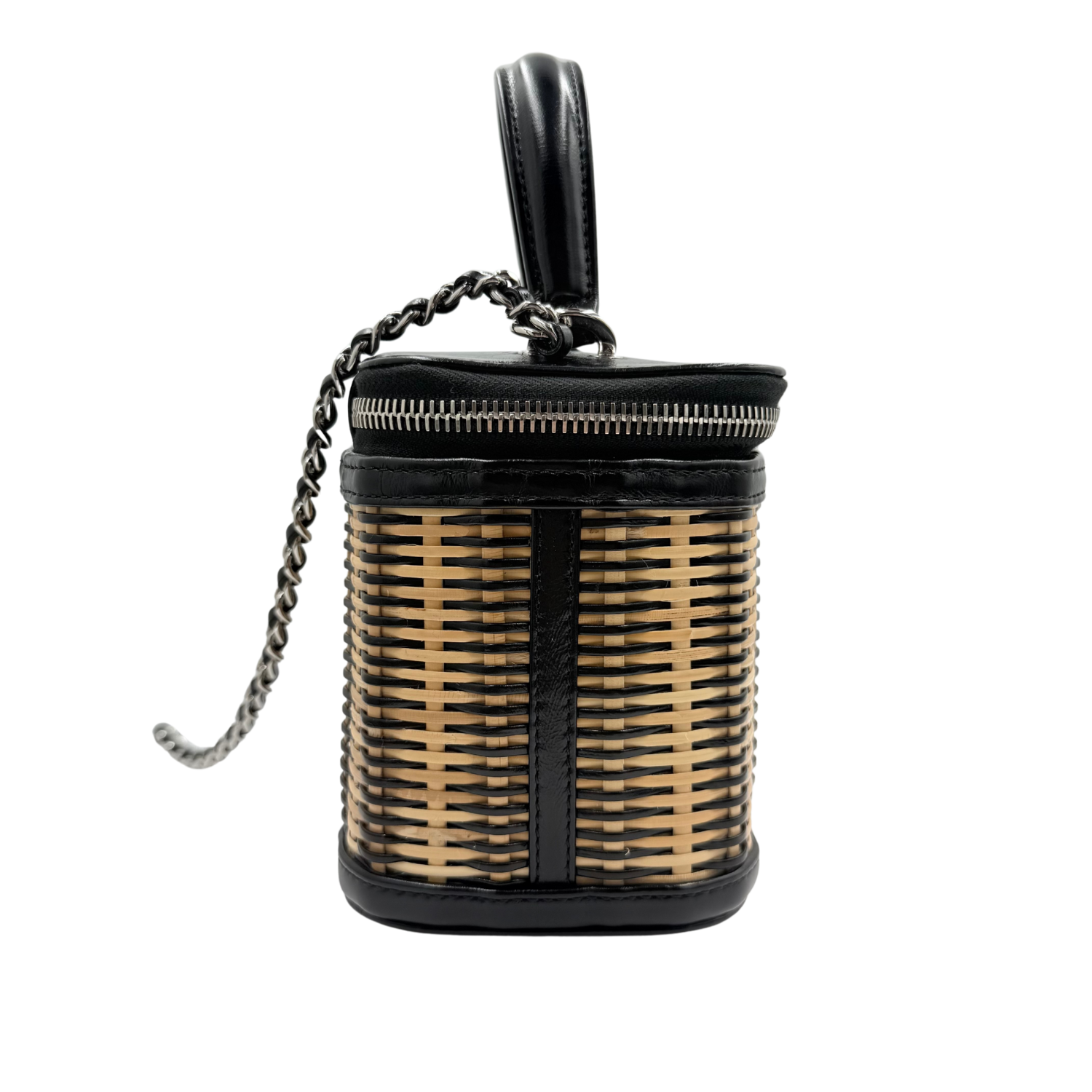 Chanel Small Take Away Wicker Vanity Case