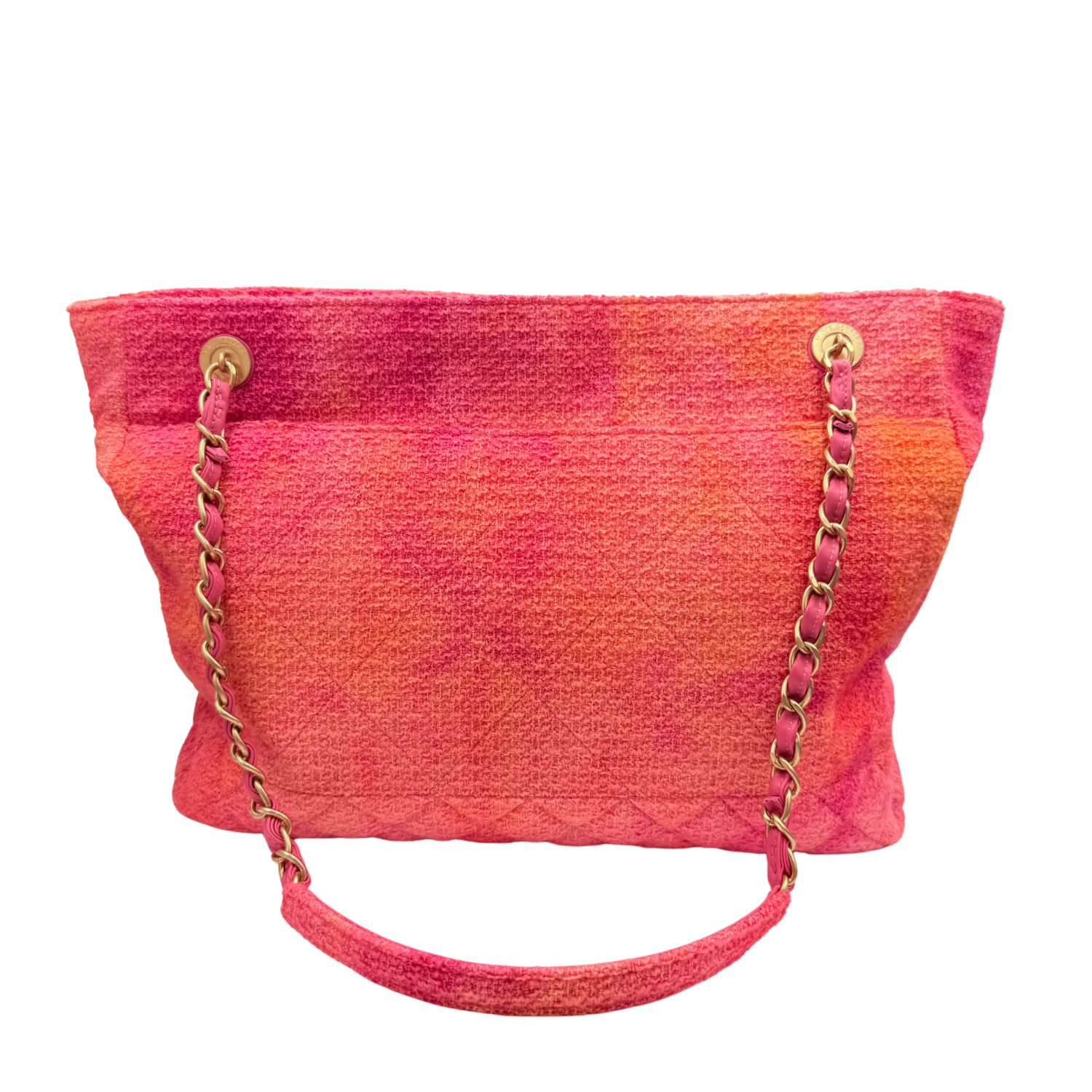 Chanel Tweed Timeless Tote Tie-Dye