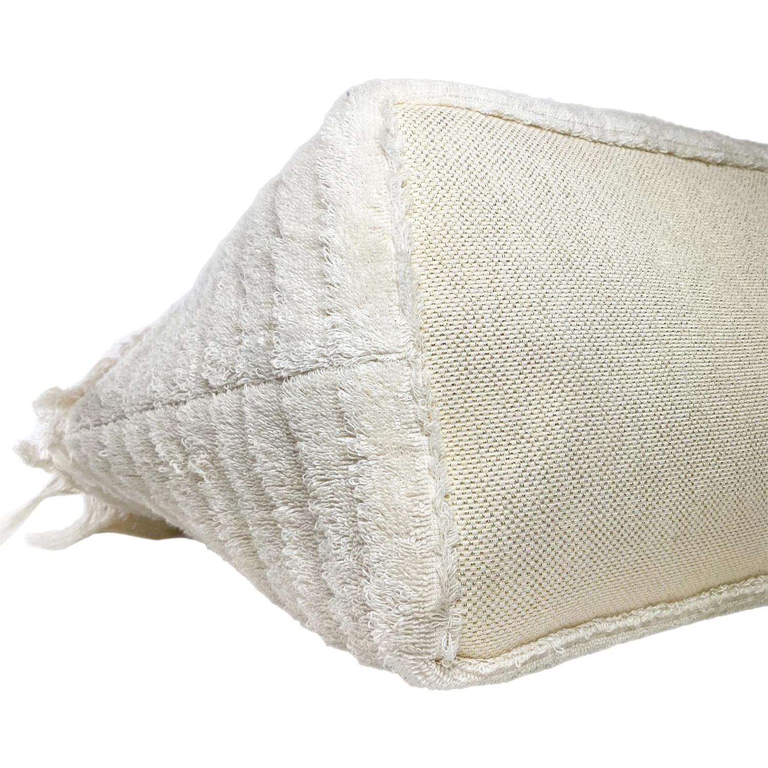 Chanel Ivory Terry Cloth Tote Beachwear Set