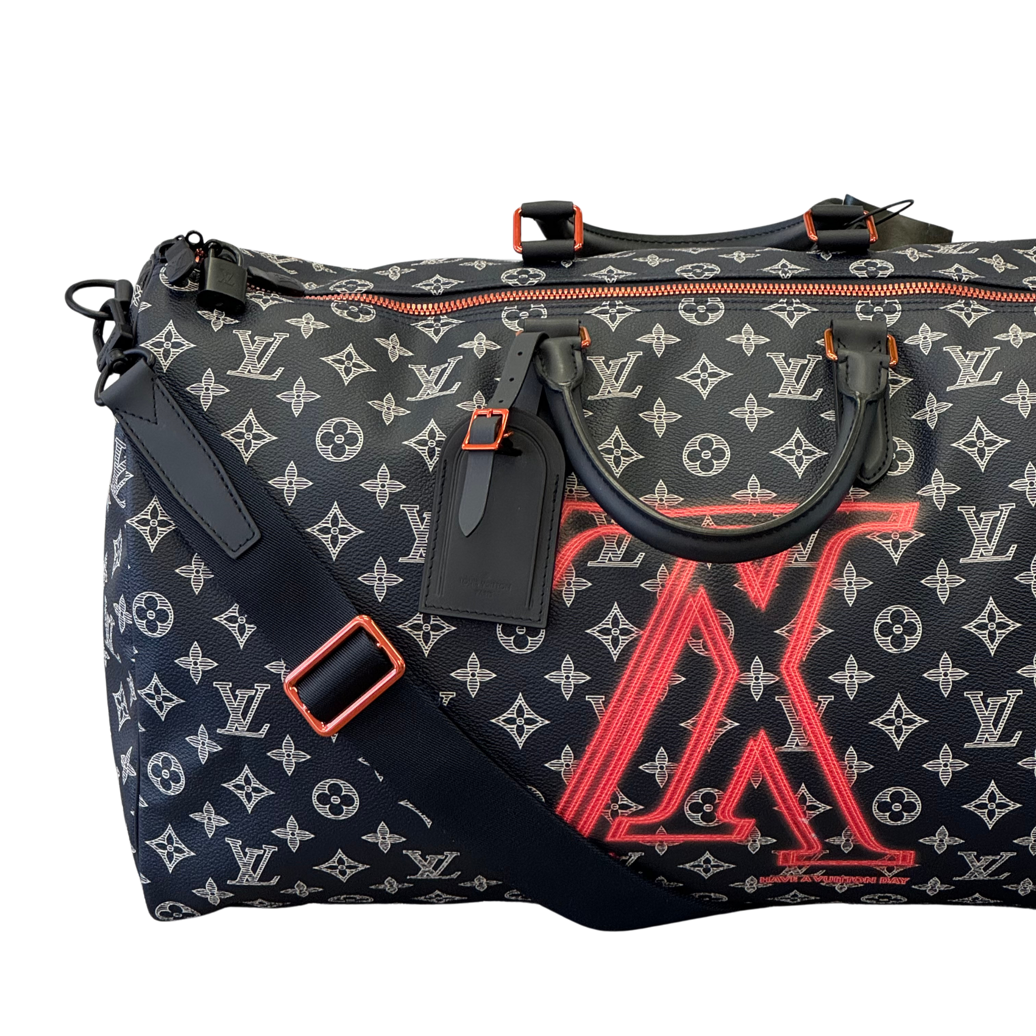 Louis Vuitton Upside Down Keepall Bandoulière 50