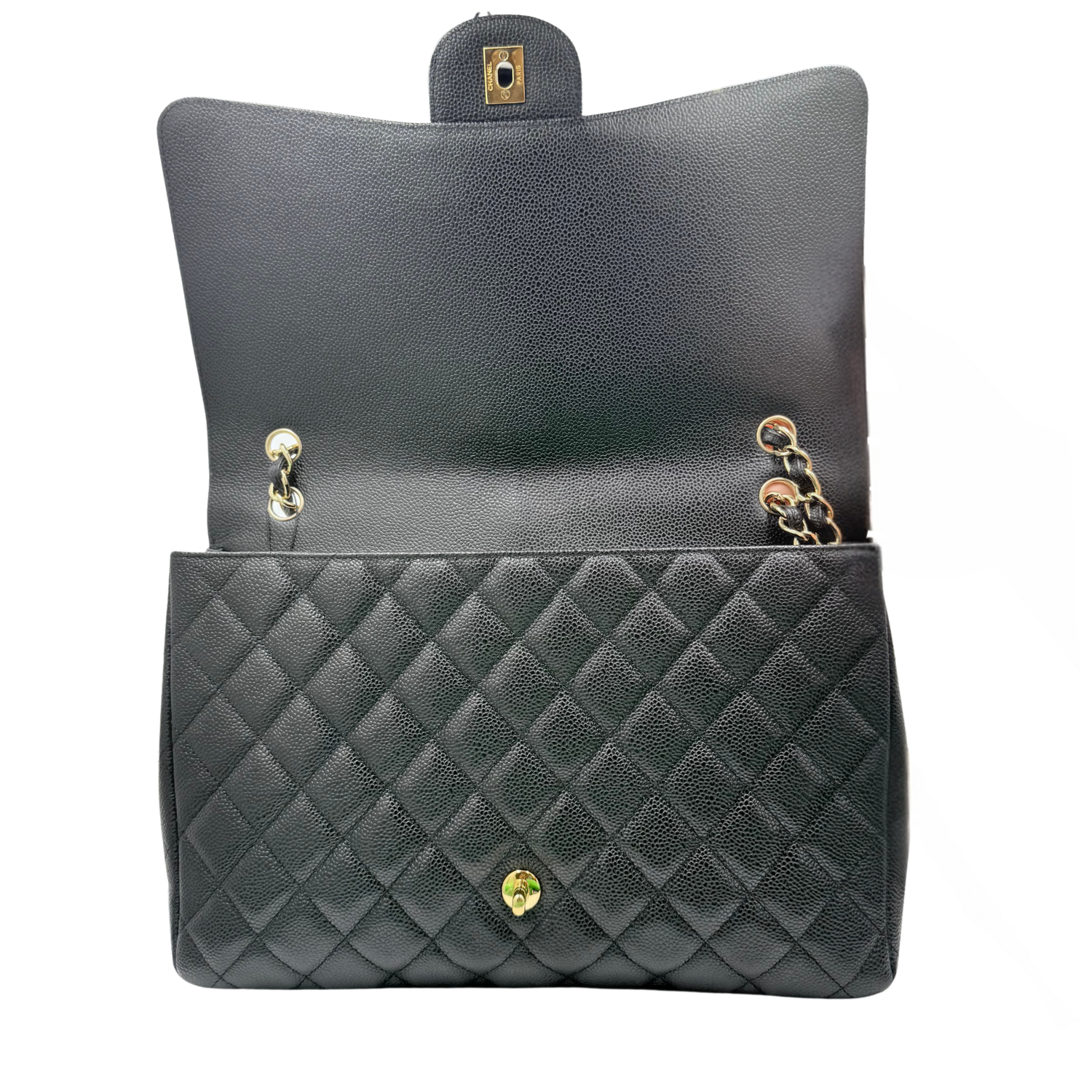 Chanel Classic Maxi Single Flap Black