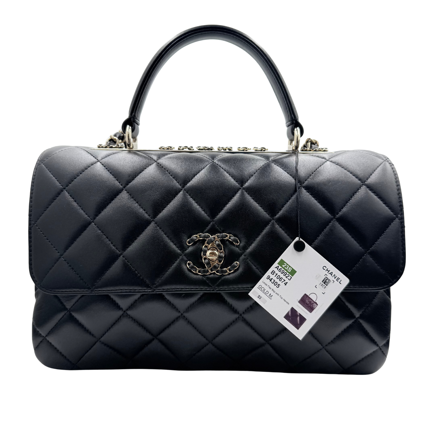 Chanel Medium Trendy CC Flap Bag Black