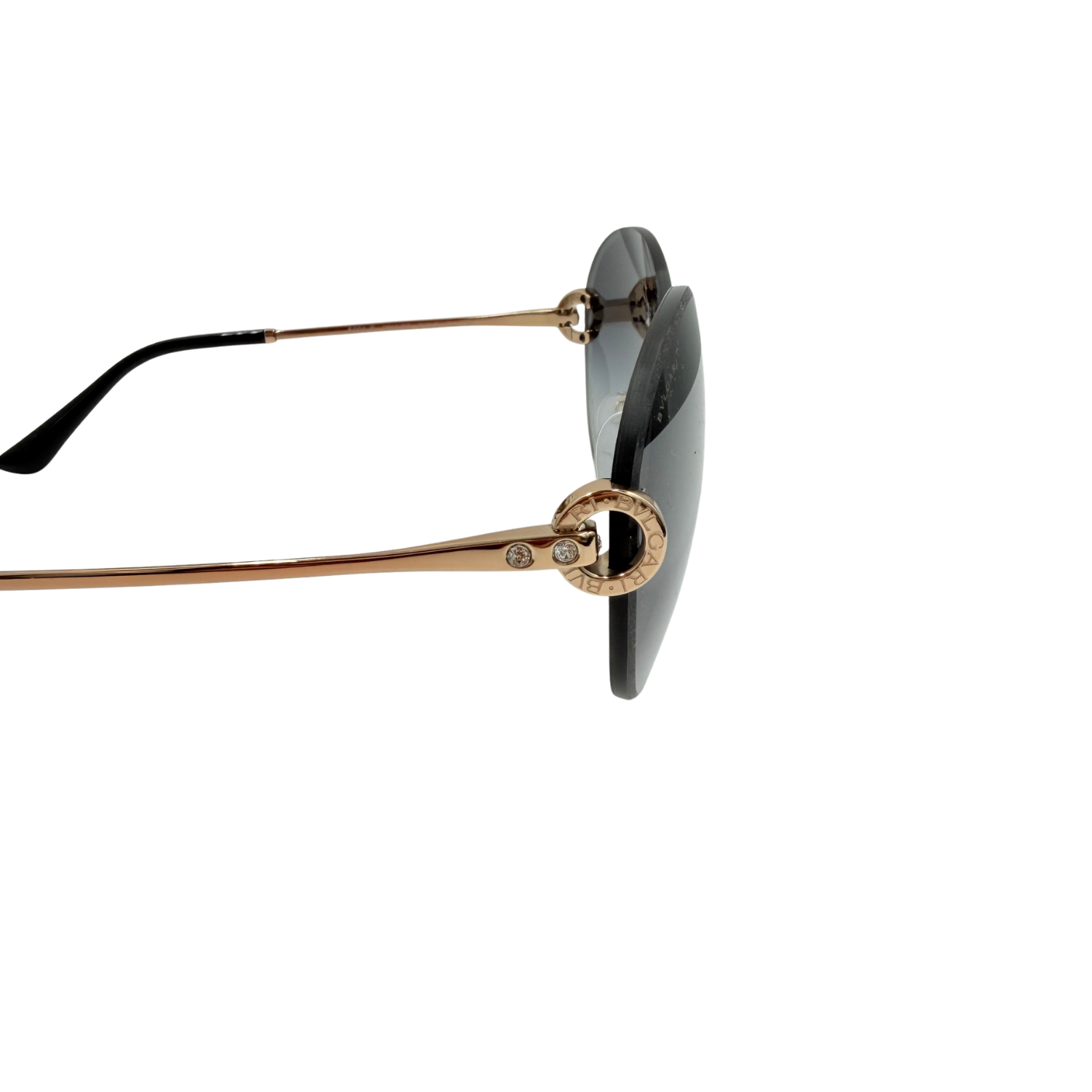 Bvlgari Sunglasses Gradient Purple Tinted Lenses