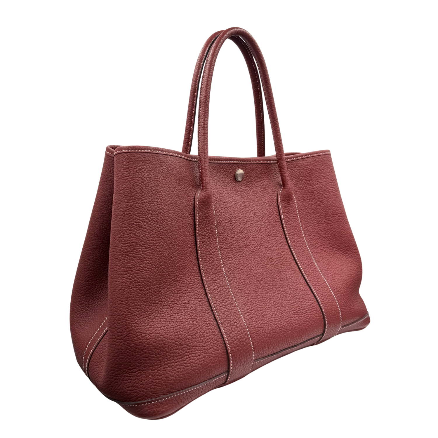 Hermès Negonda Leather Garden Party 36 Rouge H