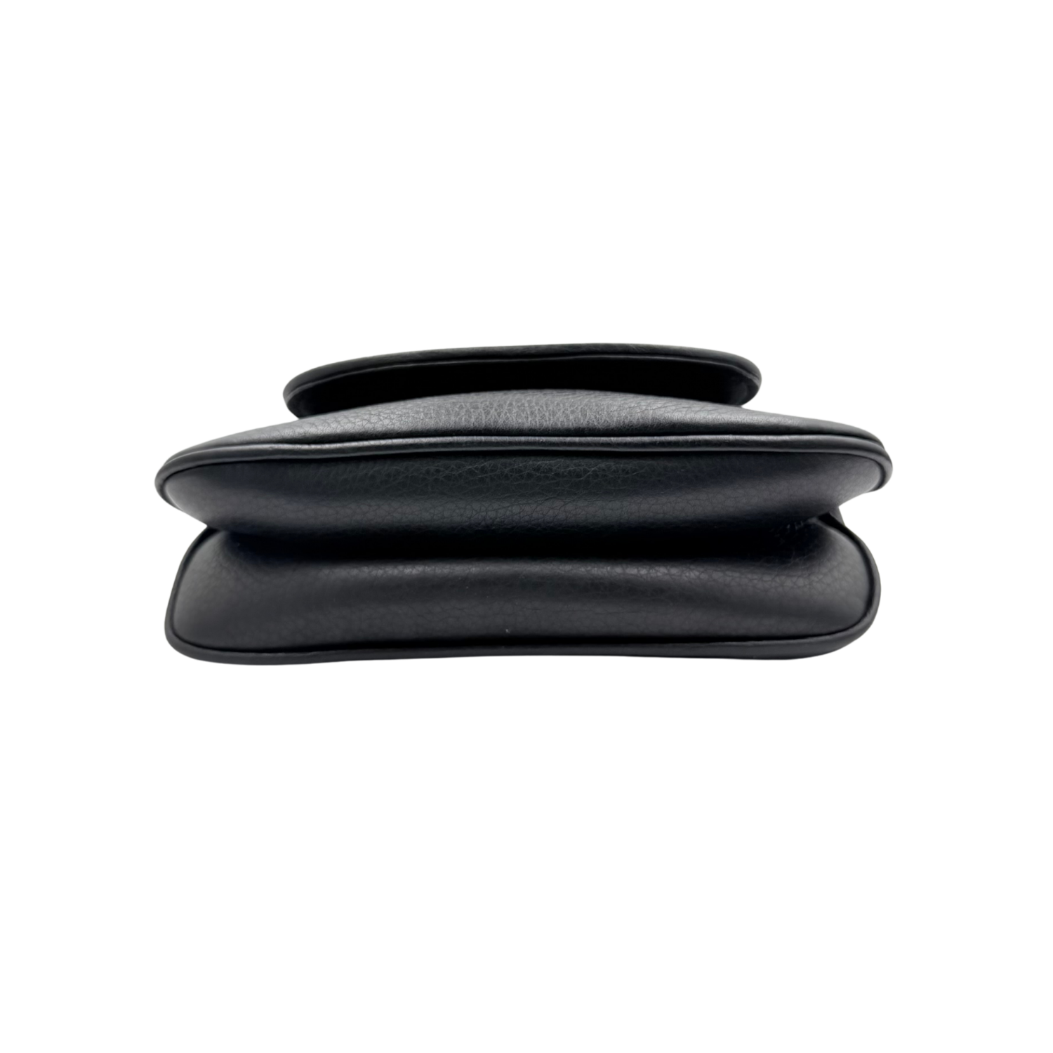Small Pebbled Calfskin 1973 Shoulder Bag Black