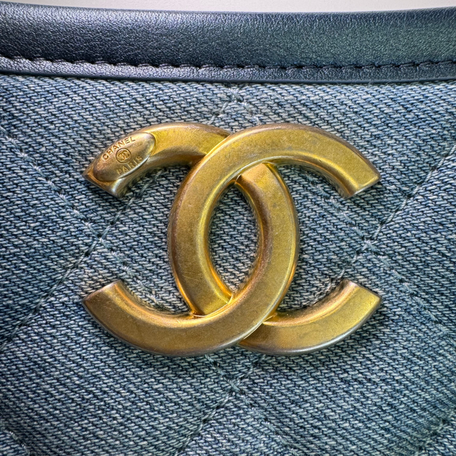 Chanel Messenger Denim Bag