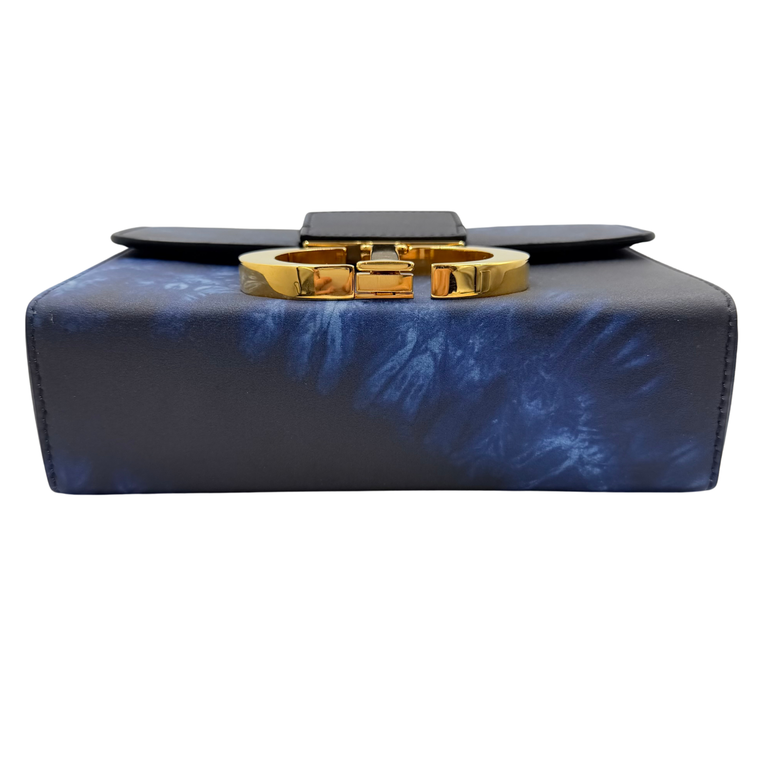 Christian Dior Micro Leather 30 Montaigne Tie-Dye Blue