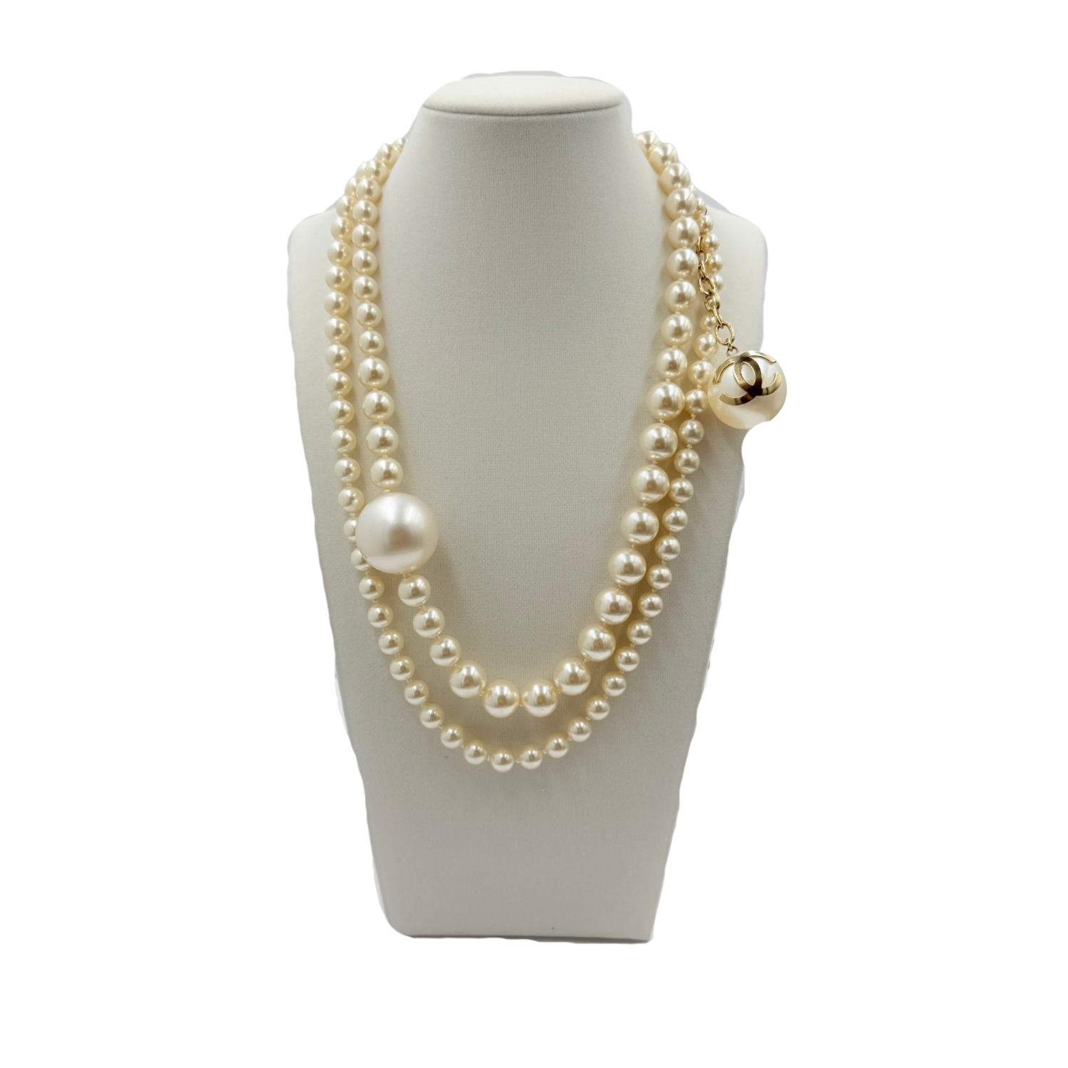 Chanel CC Multi-Pearl Necklace
