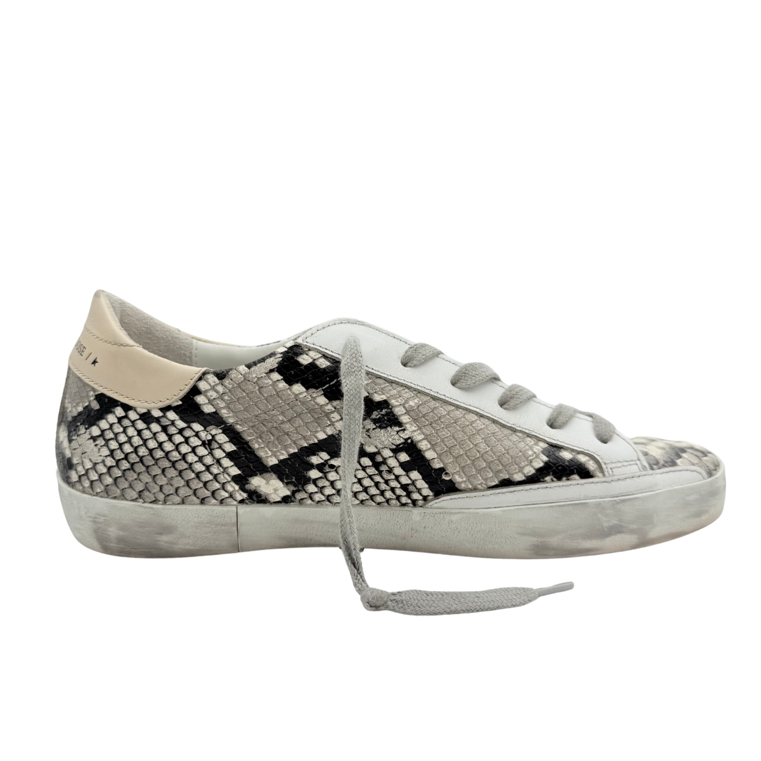 Golden Goose Superstar Snakeskin Sneakers
