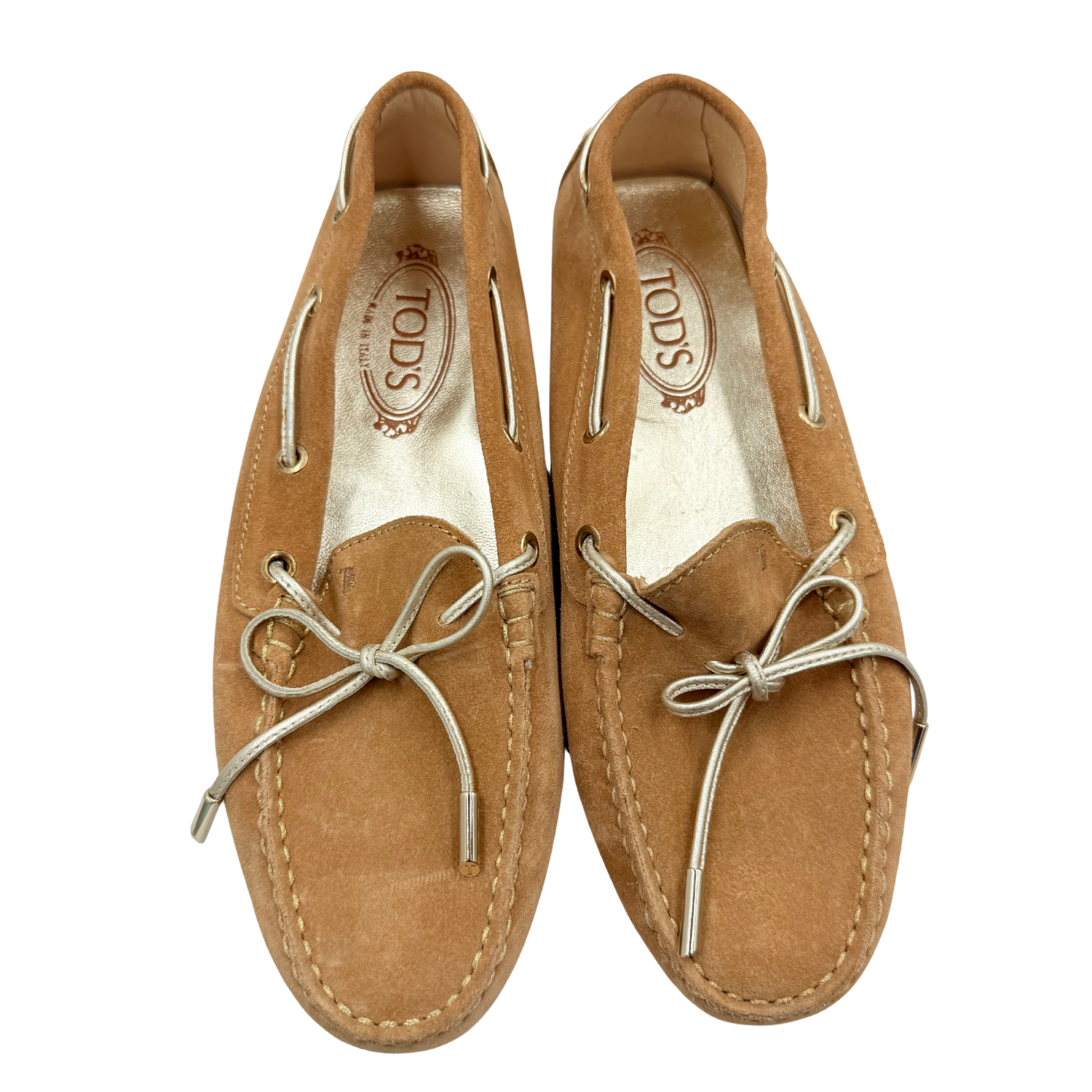Tod's Driving Moccasins Tan