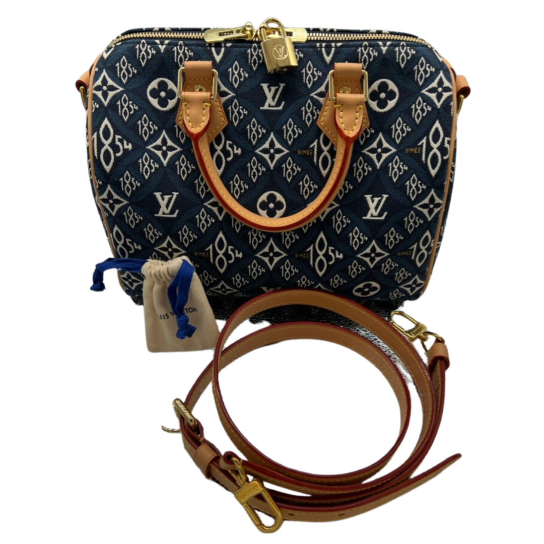 LV Jacquard 1854 Speedy 25 Bandoulière