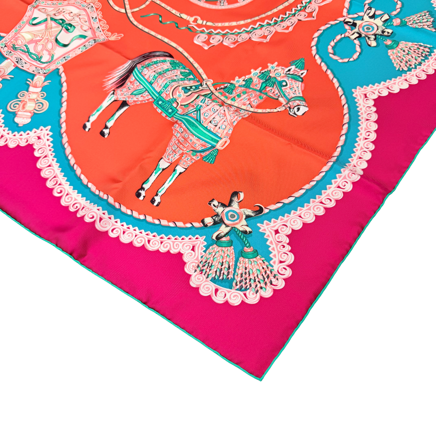 Hermès Paperoles Silk Scarf