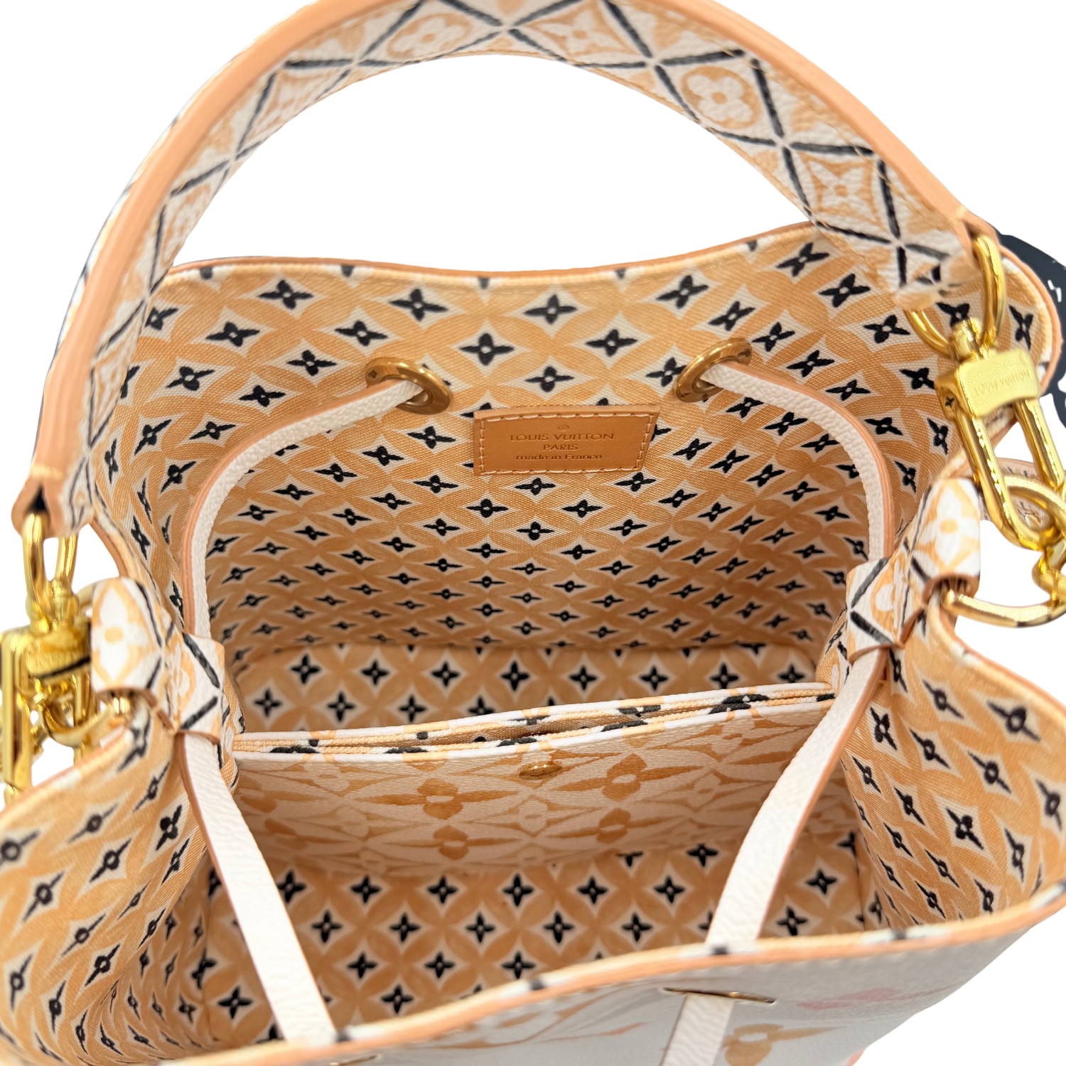 Louis Vuitton Monogram By The Pool 2.0 Neonoe BB Bucket Bag Beige