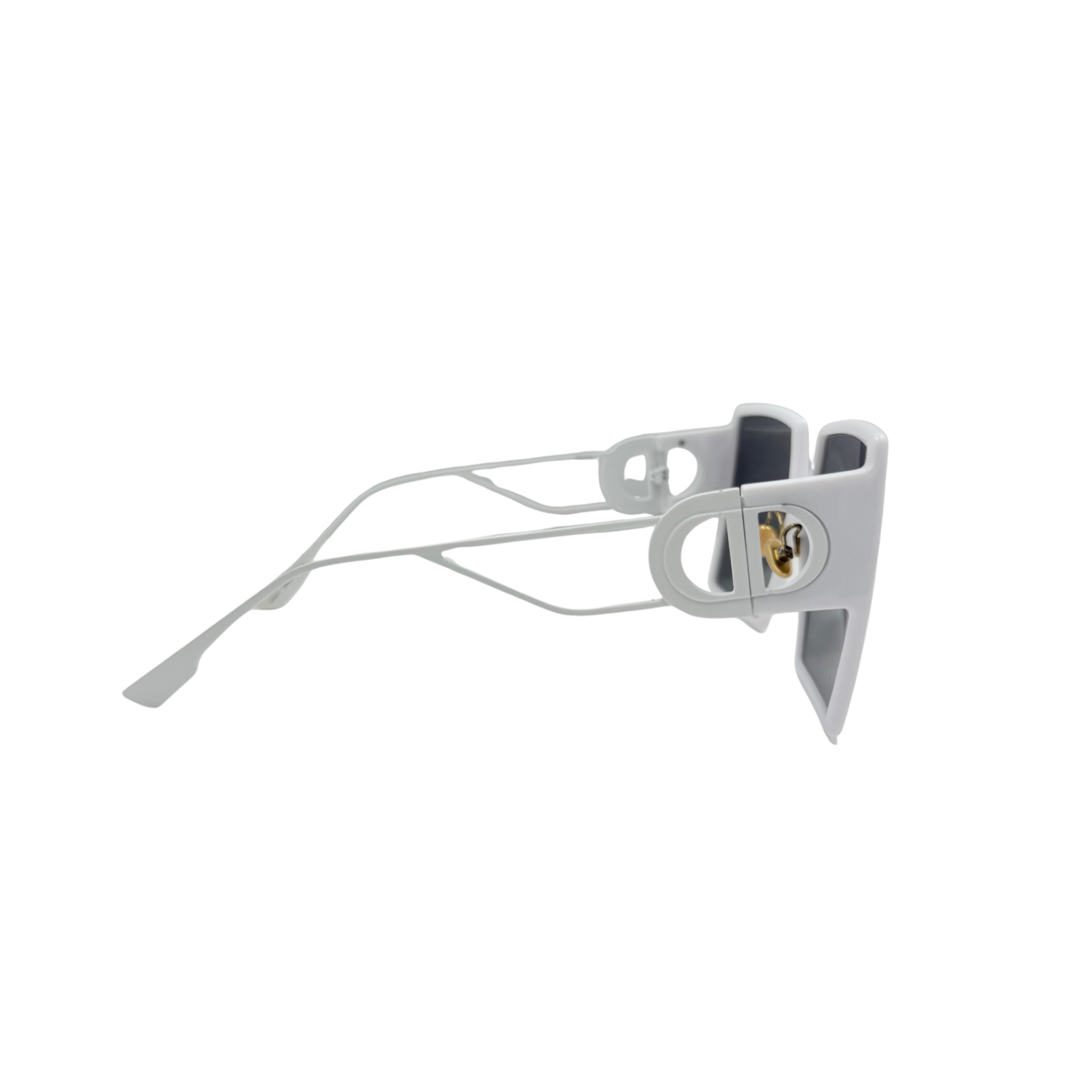 Christian Dior Square 30 Montaigne Sunglasses White